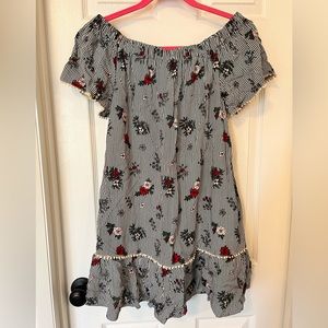 Boutique brand Everly off shoulder dress - only worn once.